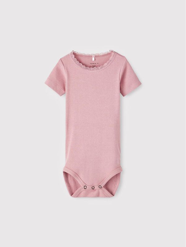 NAME IT NAME IT Детско боди 13209212 Розов Regular Fit