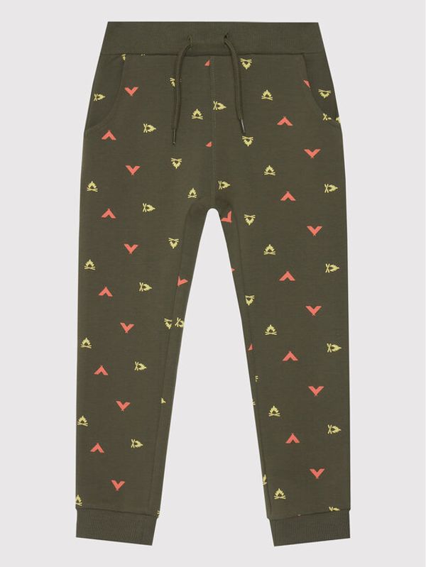 NAME IT NAME IT Долнище анцуг 13200885 Зелен Regular Fit