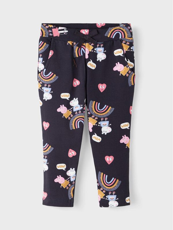 NAME IT NAME IT Долнище анцуг PEPPA PIG 13205979 Тъмносин Regular Fit