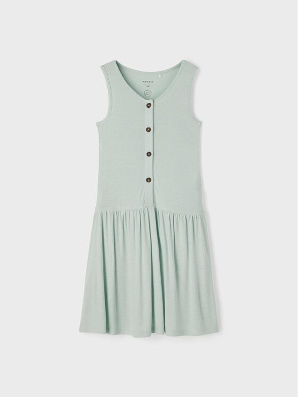 NAME IT NAME IT Ежедневна рокля 13198482 Зелен Regular Fit