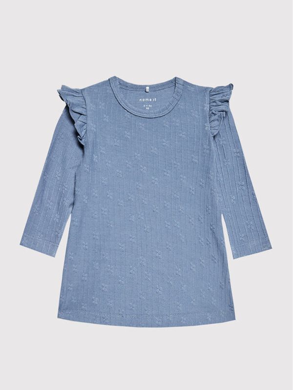 NAME IT NAME IT Ежедневна рокля 13201256 Син Regular Fit