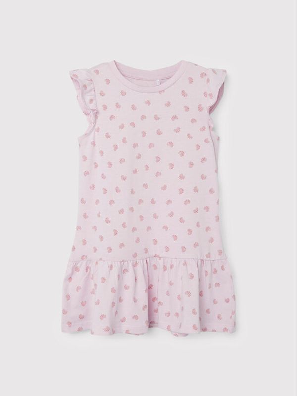 NAME IT NAME IT Ежедневна рокля 13202891 Розов Regular Fit