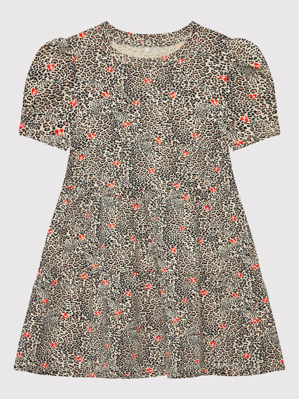 NAME IT NAME IT Ежедневна рокля 13202907 Кафяв Regular Fit