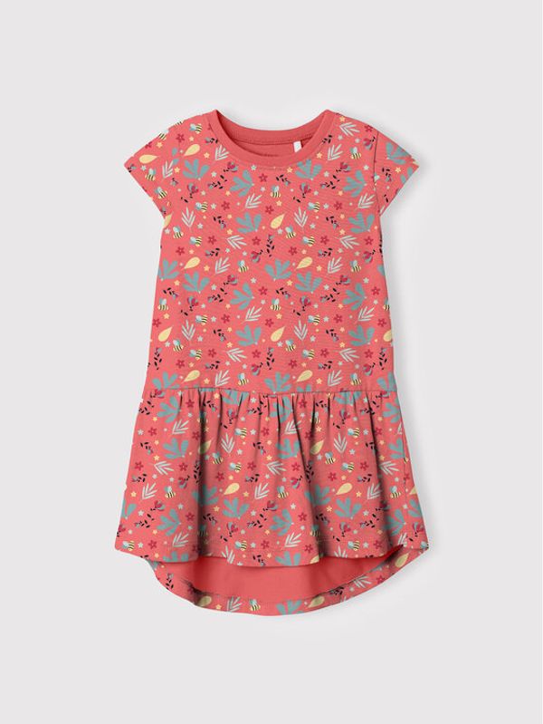 NAME IT NAME IT Ежедневна рокля 13202912 Розов Regular Fit
