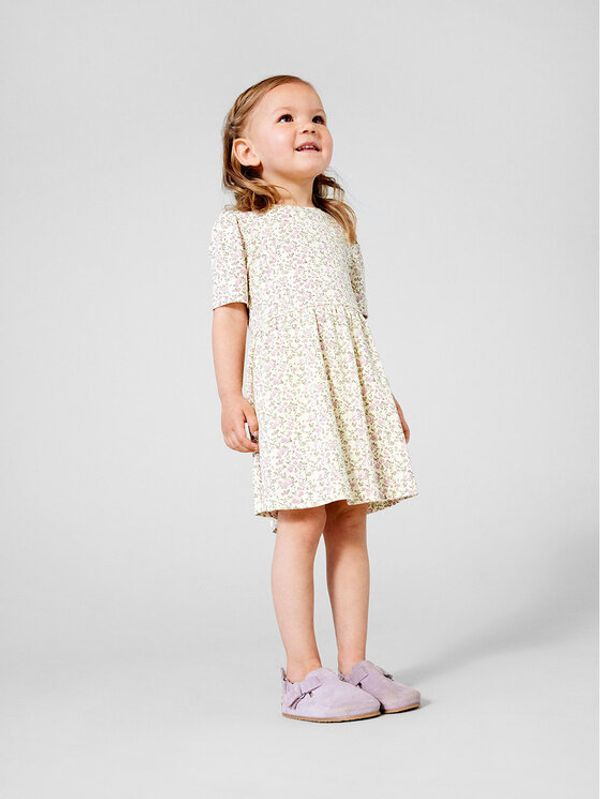 NAME IT NAME IT Ежедневна рокля 13203265 Жълт Regular Fit