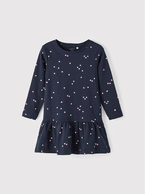 NAME IT NAME IT Ежедневна рокля 13205878 Тъмносин Regular Fit