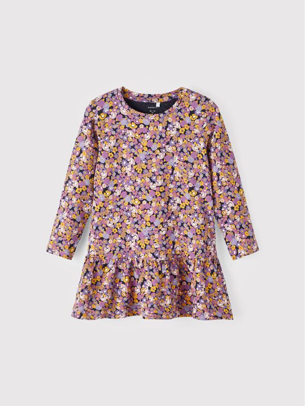 NAME IT NAME IT Ежедневна рокля 13205878 Виолетов Regular Fit