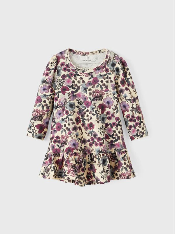 NAME IT NAME IT Ежедневна рокля 13206897 Бежов Regular Fit