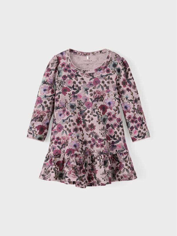 NAME IT NAME IT Ежедневна рокля 13206897 Розов Regular Fit