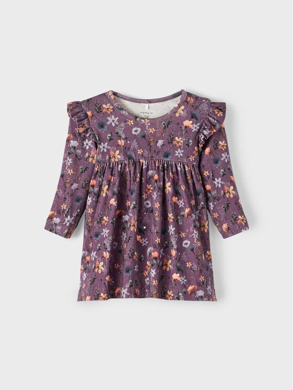 NAME IT NAME IT Ежедневна рокля 13209997 Виолетов Regular Fit