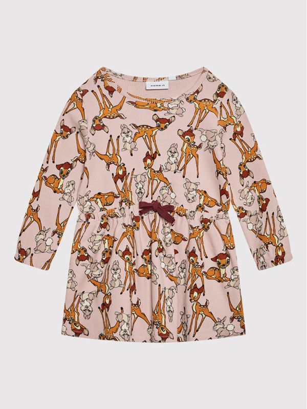 NAME IT NAME IT Ежедневна рокля DISNEY 13198705 Розов Regular Fit
