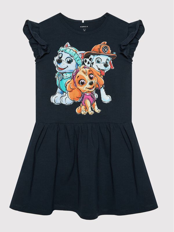 NAME IT NAME IT Ежедневна рокля PAW PATROL 13206215 Тъмносин Regular Fit