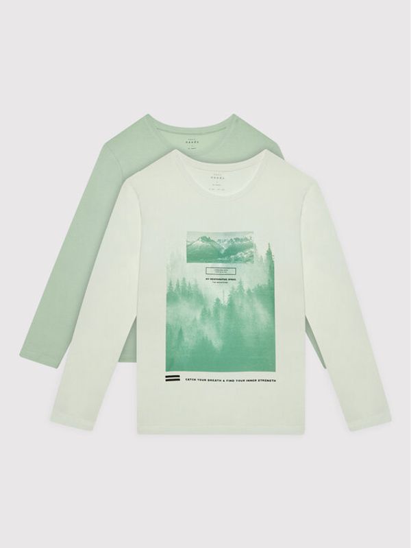 NAME IT NAME IT Комплект 2 блузи 13203594 Цветен Relaxed Fit