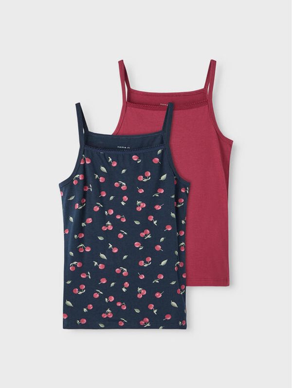 NAME IT NAME IT Комплект 2 блузи без ръкави 13206490 Цветен Slim Fit