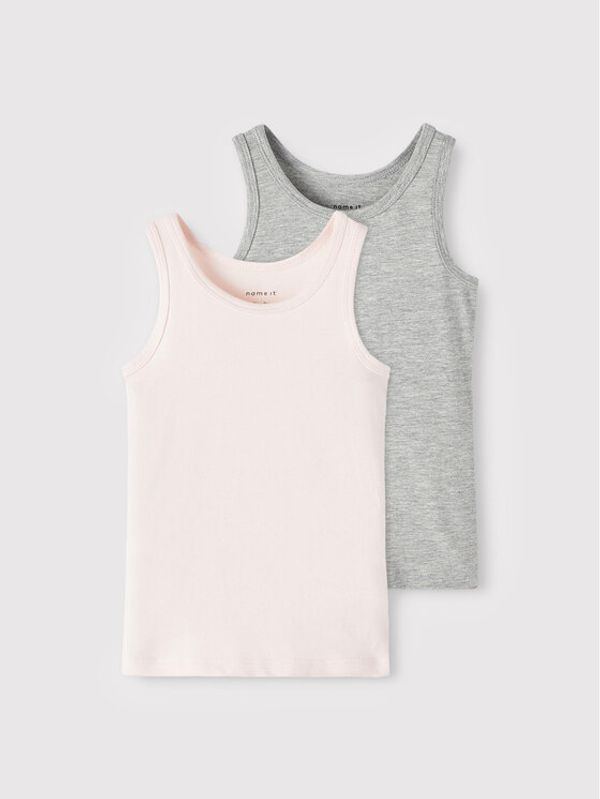 NAME IT NAME IT Комплект 2 блузи без ръкави 13209632 Цветен Regular Fit