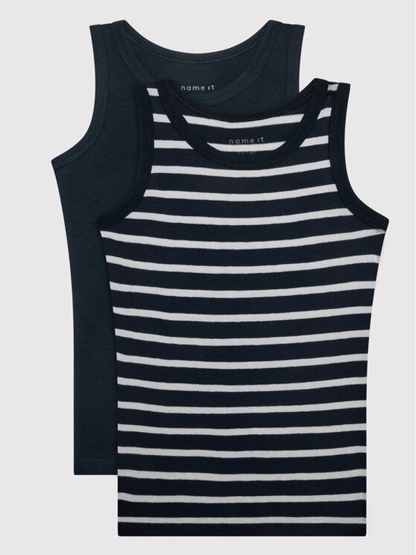 NAME IT NAME IT Комплект 2 блузи без ръкави Tank Top 2P 13193164 Тъмносин Regular Fit