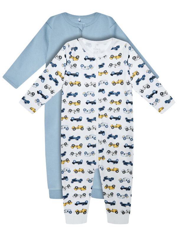 NAME IT NAME IT Комплект 2 чифта ританки Nightsuit 13190913 Син Regular Fit