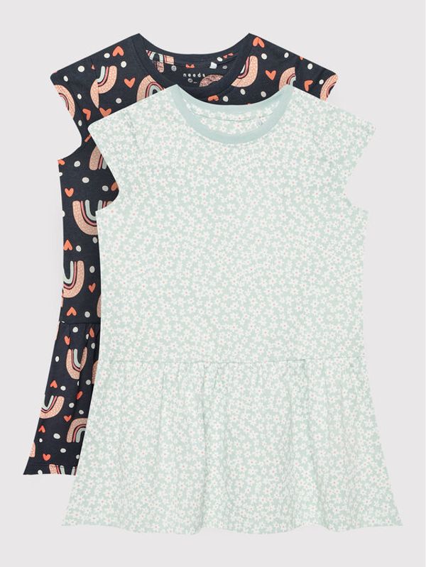 NAME IT NAME IT Комплект 2 рокли 13206143 Цветен Regular Fit