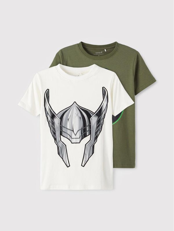 NAME IT NAME IT Комплект 2 тишъртки MARVEL Jefry 13205409 Цветен Regular Fit