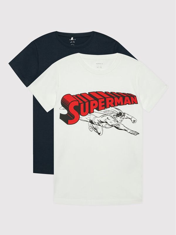 NAME IT NAME IT Комплект 2 тишъртки SUPERMAN 13201460 Цветен Regular Fit