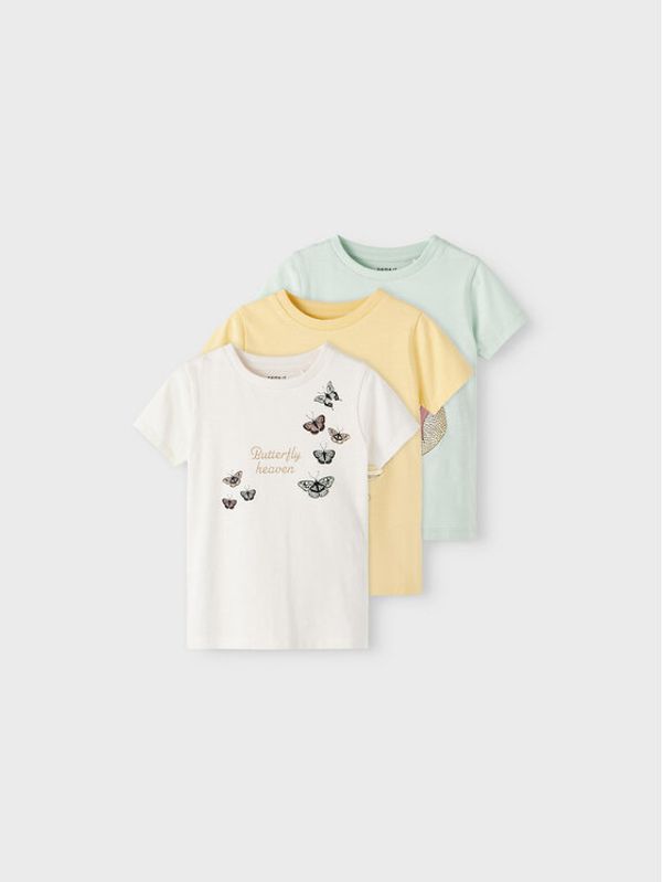 NAME IT NAME IT Комплект 3 тишърти 13203653 Цветен Regular Fit