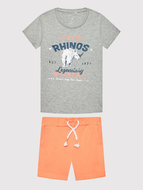 NAME IT NAME IT Комплект тишърт и панталонки 13199624 Цветен Regular Fit