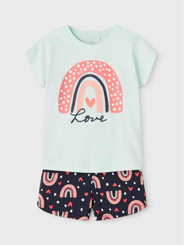 NAME IT NAME IT Комплект тишърт и панталонки 13200563 Цветен Regular Fit