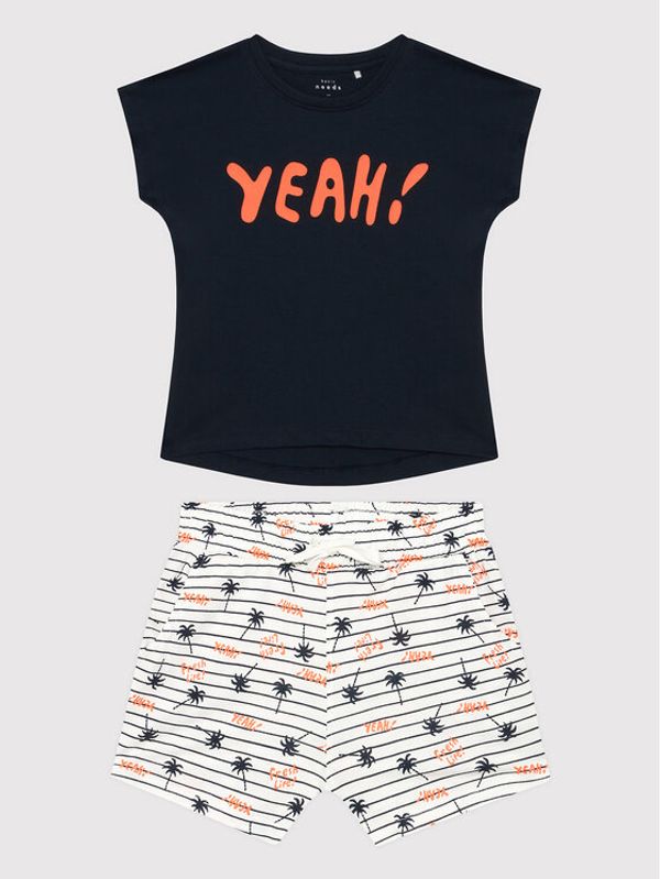 NAME IT NAME IT Комплект тишърт и спортни шорти 13200380 Цветен Regular Fit