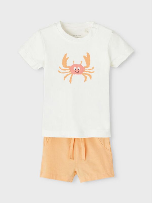 NAME IT NAME IT Комплект тишърт и спортни шорти 13204117 Цветен Regular Fit