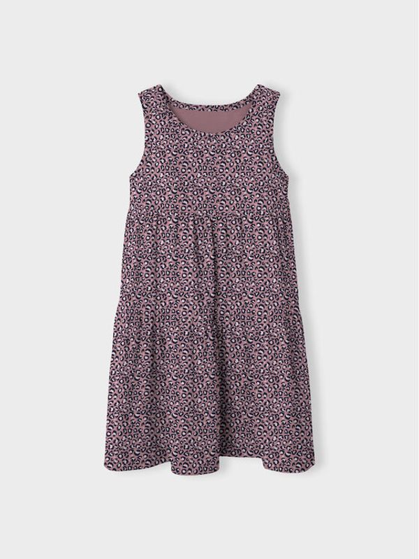 NAME IT NAME IT Лятна рокля 13202668 Розов Regular Fit