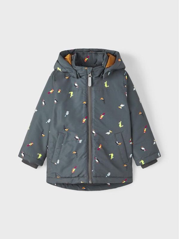 NAME IT NAME IT Преходно яке 13220350 Сив Regular Fit