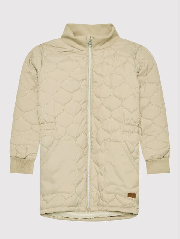 NAME IT NAME IT Пухено яке 13198098 Бежов Regular Fit