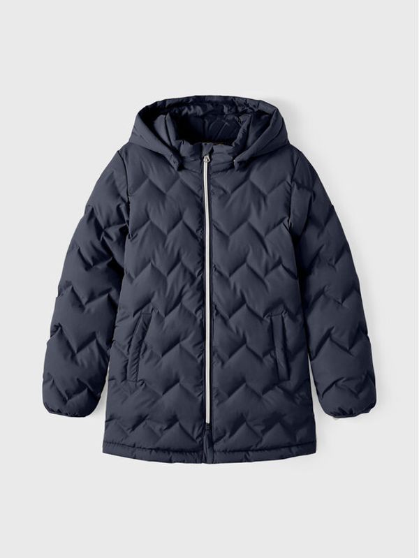 NAME IT NAME IT Пухено яке 13206407 Тъмносин Regular Fit
