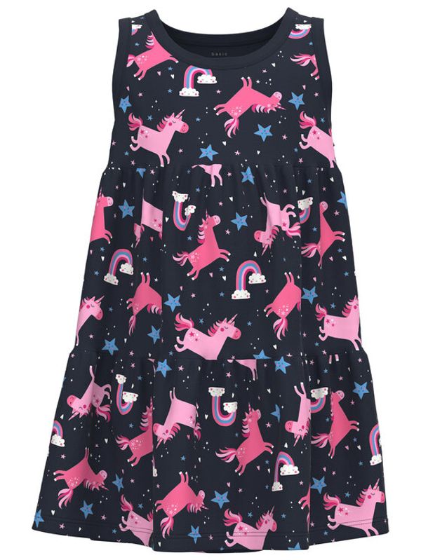 NAME IT NAME IT Рокля 13215110 Син Regular Fit