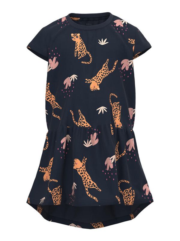 NAME IT NAME IT Рокля 13217564 Син Regular Fit