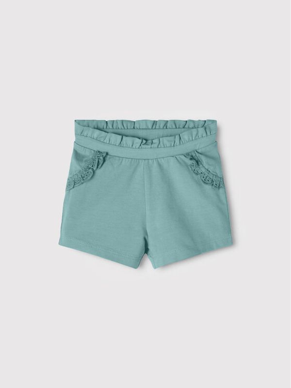 NAME IT NAME IT Шорти от плат 13203108 Зелен Regular Fit