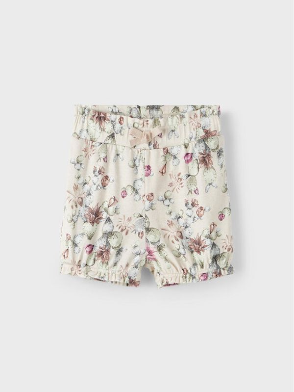 NAME IT NAME IT Шорти от плат 13203135 Бежов Regular Fit