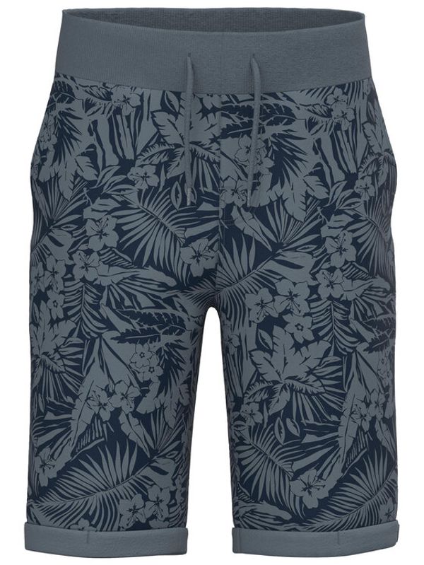 NAME IT NAME IT Шорти от плат 13216896 Сив Regular Fit