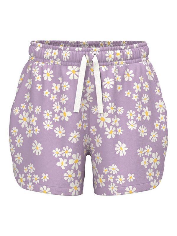 NAME IT NAME IT Шорти от плат 13217262 Виолетов Regular Fit