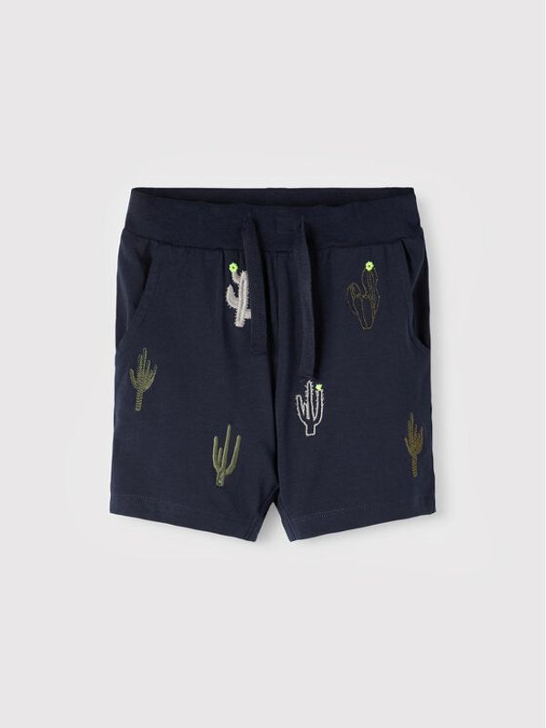 NAME IT NAME IT Спортни шорти 13202947 Тъмносин Regular Fit