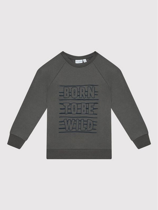 NAME IT NAME IT Суитшърт 13197719 Сив Regular Fit