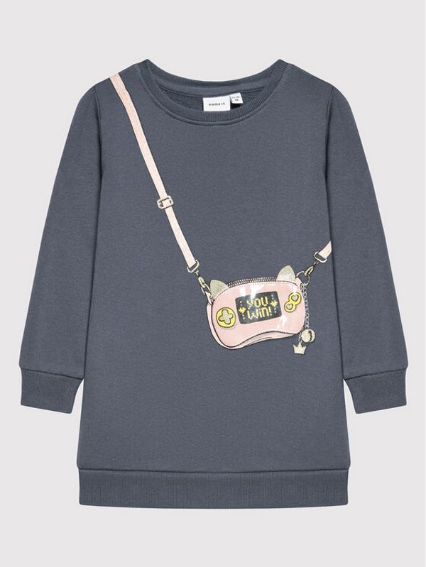NAME IT NAME IT Суитшърт 13198276 Тъмносин Regular Fit