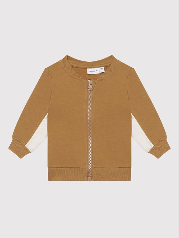 NAME IT NAME IT Суитшърт 13198403 Кафяв Regular Fit