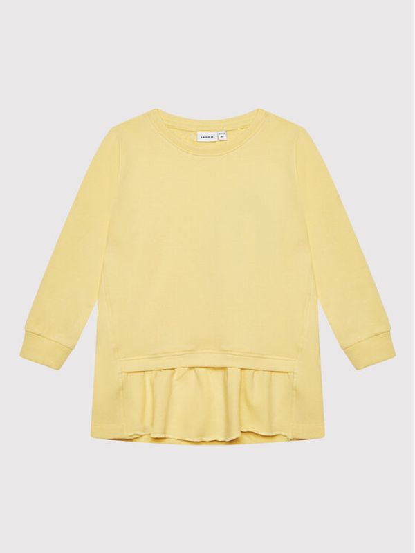 NAME IT NAME IT Суитшърт 13198508 Жълт Regular Fit