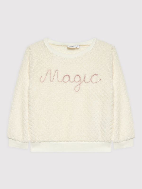 NAME IT NAME IT Суитшърт 13198515 Бял Regular Fit