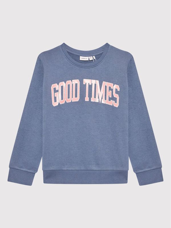 NAME IT NAME IT Суитшърт 13198983 Тъмносин Relaxed Fit