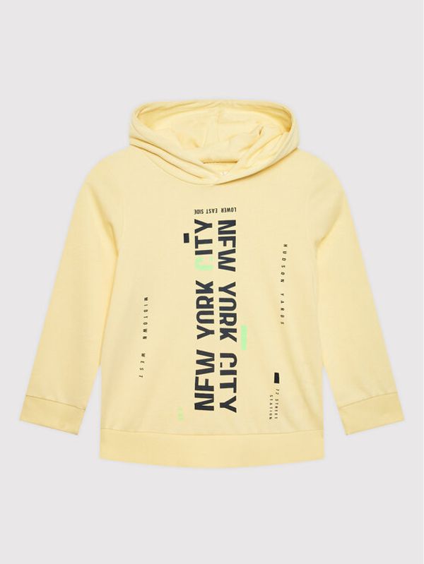 NAME IT NAME IT Суитшърт 13200117 Жълт Regular Fit