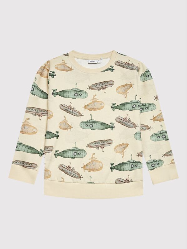 NAME IT NAME IT Суитшърт 13200903 Бежов Regular Fit