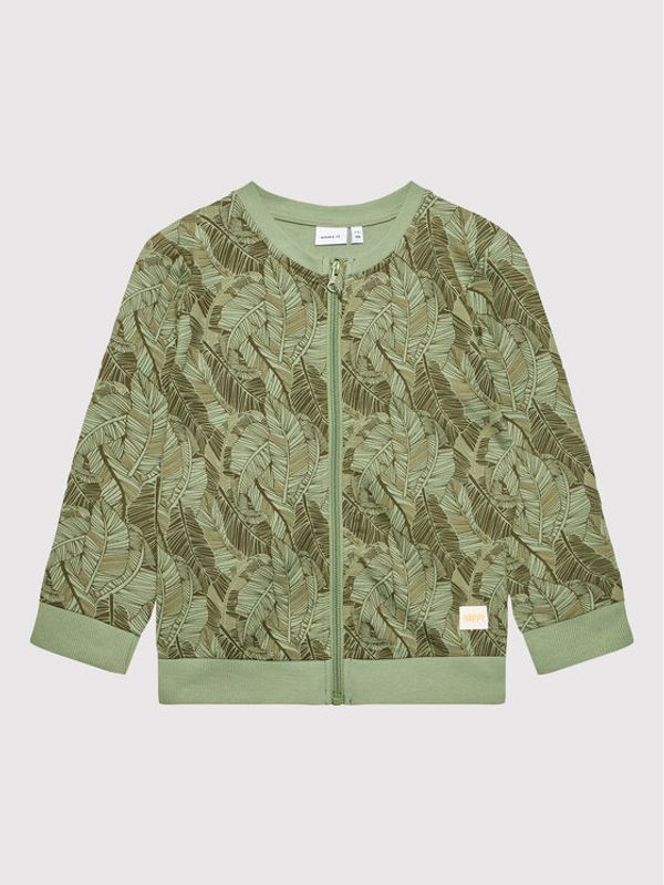 NAME IT NAME IT Суитшърт 13200919 Зелен Regular Fit