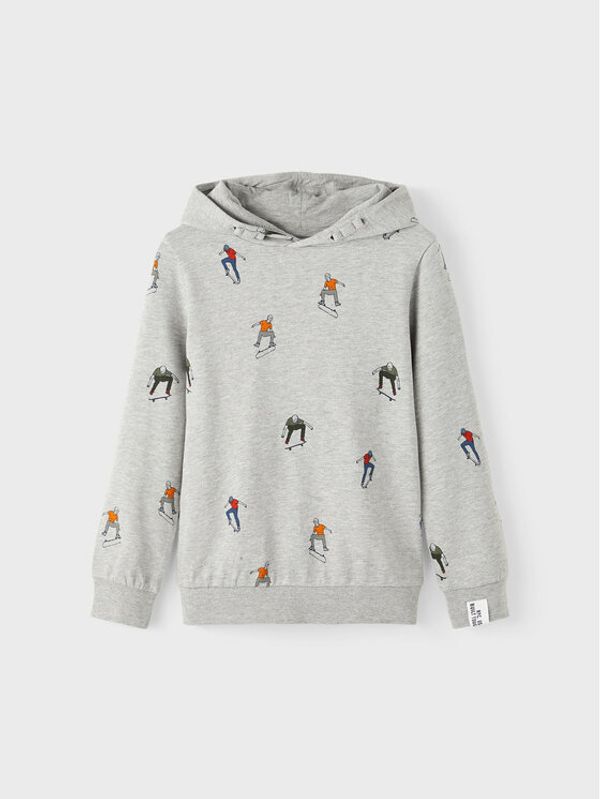 NAME IT NAME IT Суитшърт 13205752 Сив Regular Fit